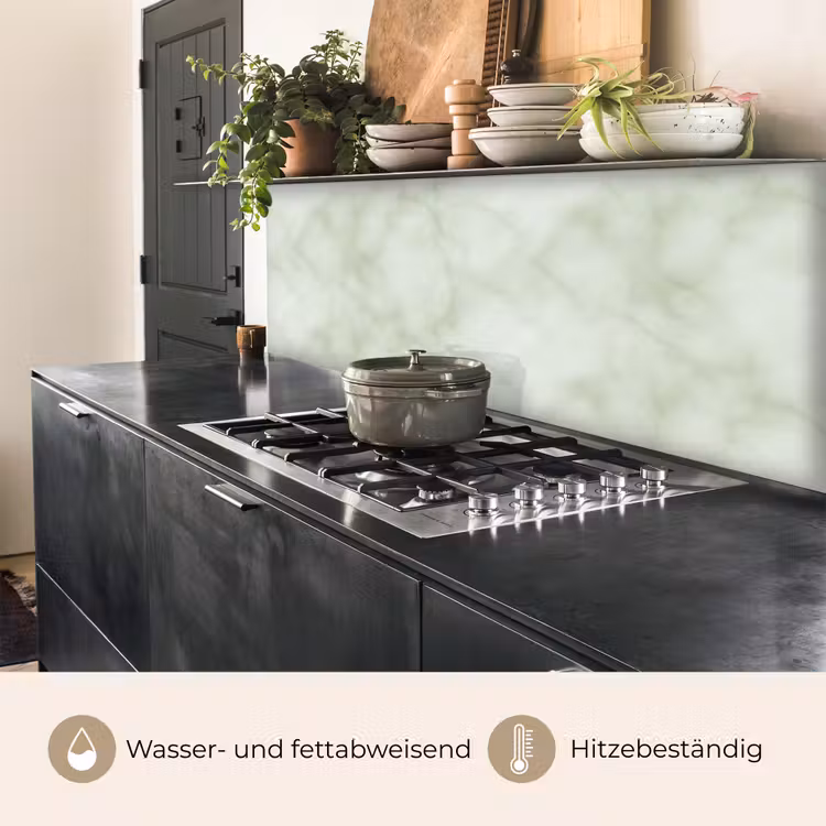 Groen - Marmer - Aders keuken achterwand 2 middel 871 -usp_DE