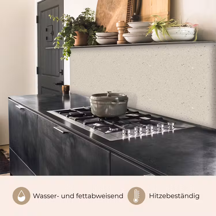 Lichtbeige - Terrazzo - Grijs keuken achterwand 2 middel 871 -usp_DE