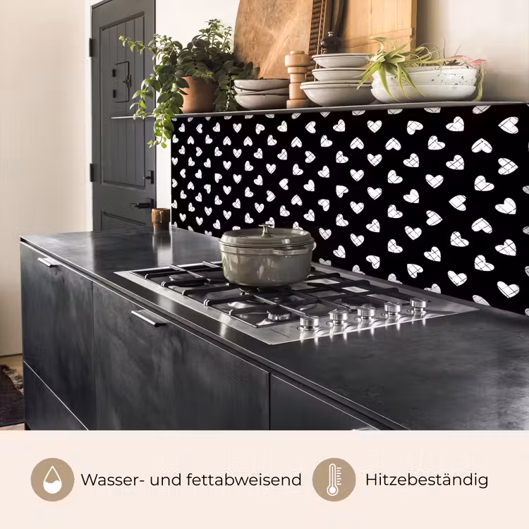 Hart - Design - Geometrie - Patroon keuken achterwand 2 middel 871 -usp_DE