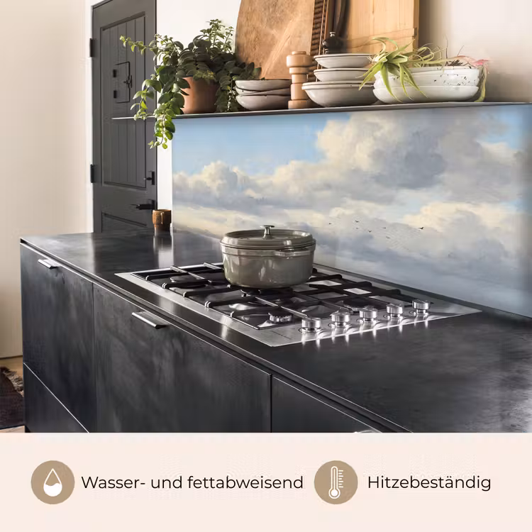 Lucht - Wolken - Natuur - Klassiek - Blauw keuken achterwand 2 middel -usp_DE