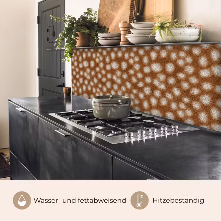 Hert - Vacht - Bruin keuken achterwand 2 middel 871 -usp_DE
