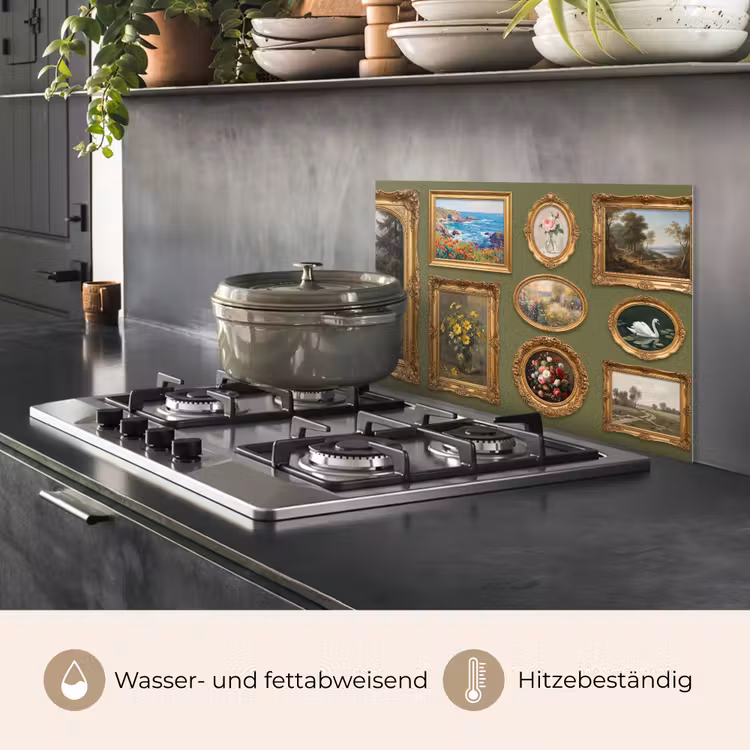 Hert - Bos - Natuur - Klassiek - Dieren keuken achterwand spatscherm klein -usp_DE