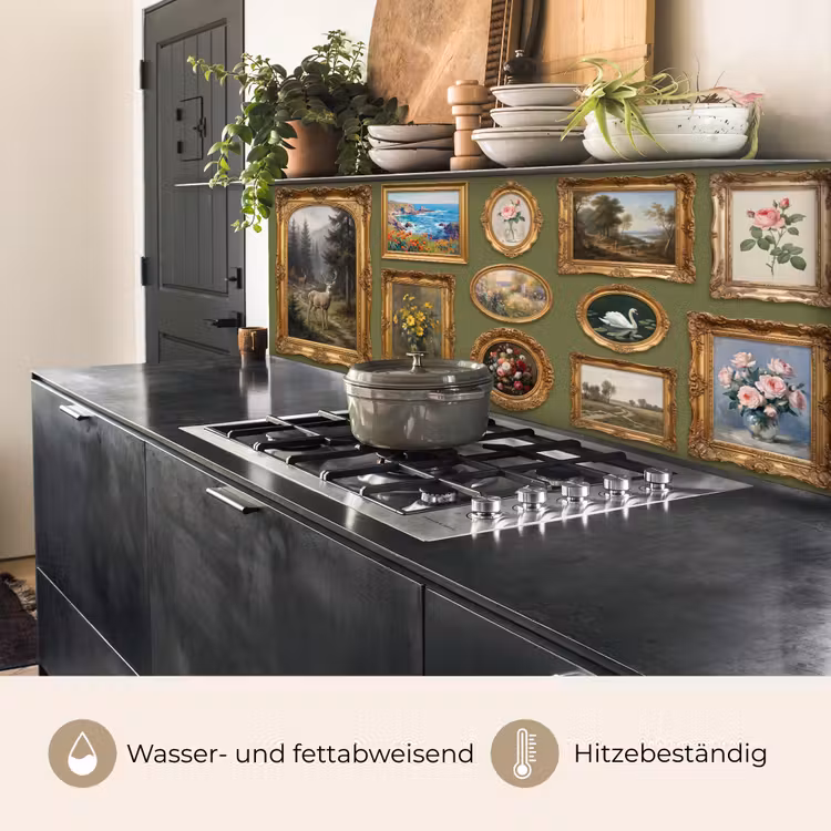 Hert - Bos - Natuur - Klassiek - Dieren keuken achterwand 2 middel -usp_DE