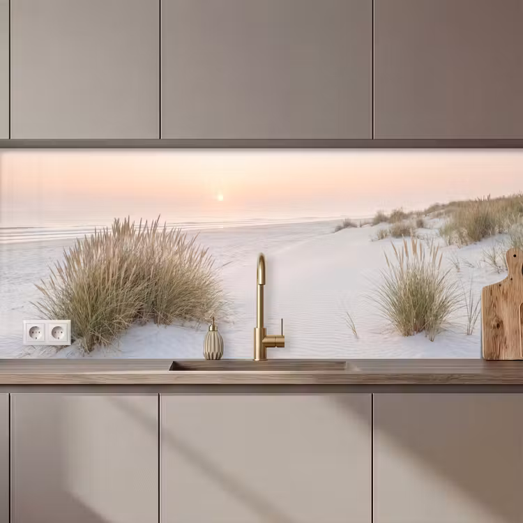 Horizon - Duinlandschap - Zand keuken achterwand 2 middel zz_3dshopping