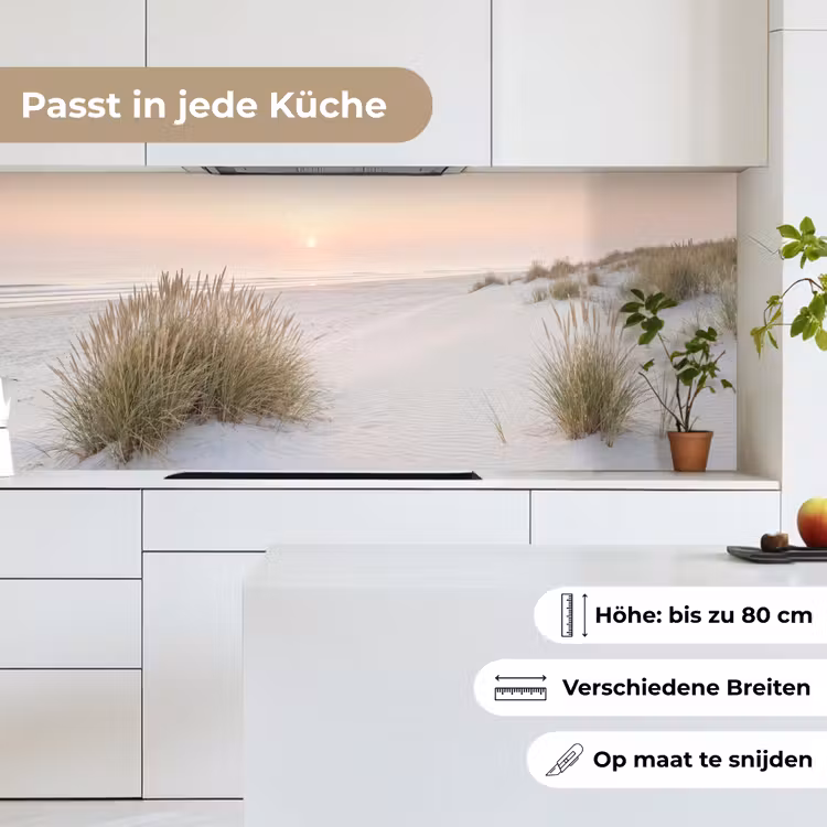 Horizon - Duinlandschap - Zand keuken achterwand 2 middel -sfeer4_DE