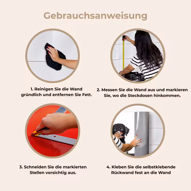 Honden - Bivakmuts - Zwart - wit keuken achterwand 2 middel -gebruiksaanwijzing_DE