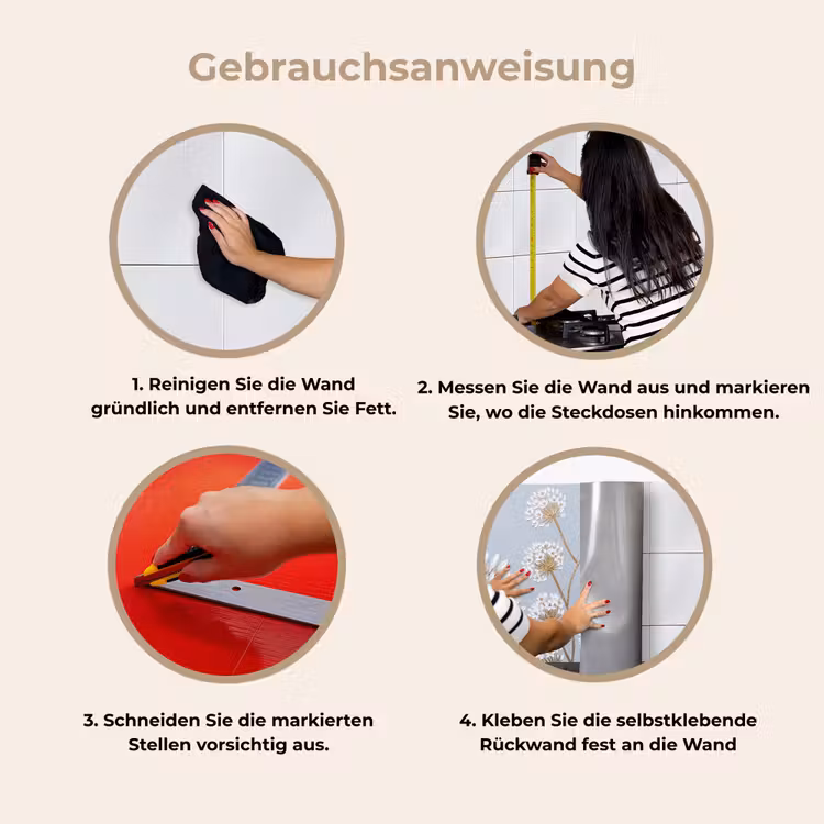 Illustratie - Bloemen - Blauw keuken achterwand 2 middel -gebruiksaanwijzing_DE