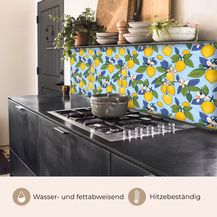 Illustratie - Citroen - Patroon keuken achterwand 2 middel 871 -usp_DE