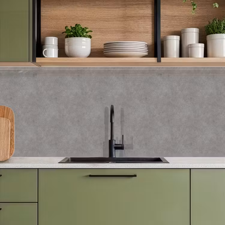 Industrieel - Patroon - Beton keuken achterwand 2 middel 871 -sfeer3