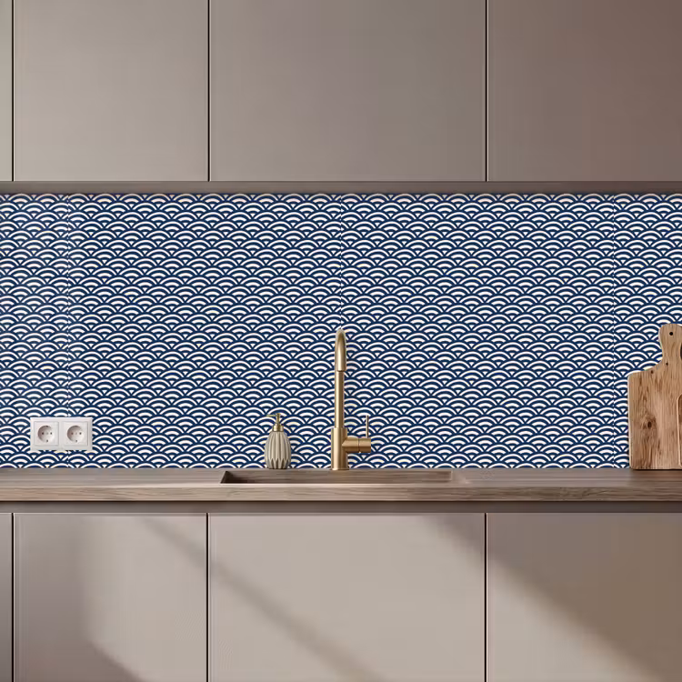 Japan - Boog - Patronen keuken achterwand 2 middel 871 zz_3dshopping