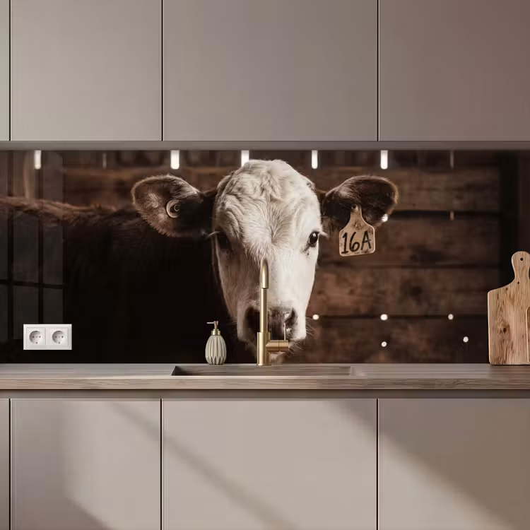 Kalf - Oormerk - Houten stal keuken achterwand 2 middel zz_3dshopping