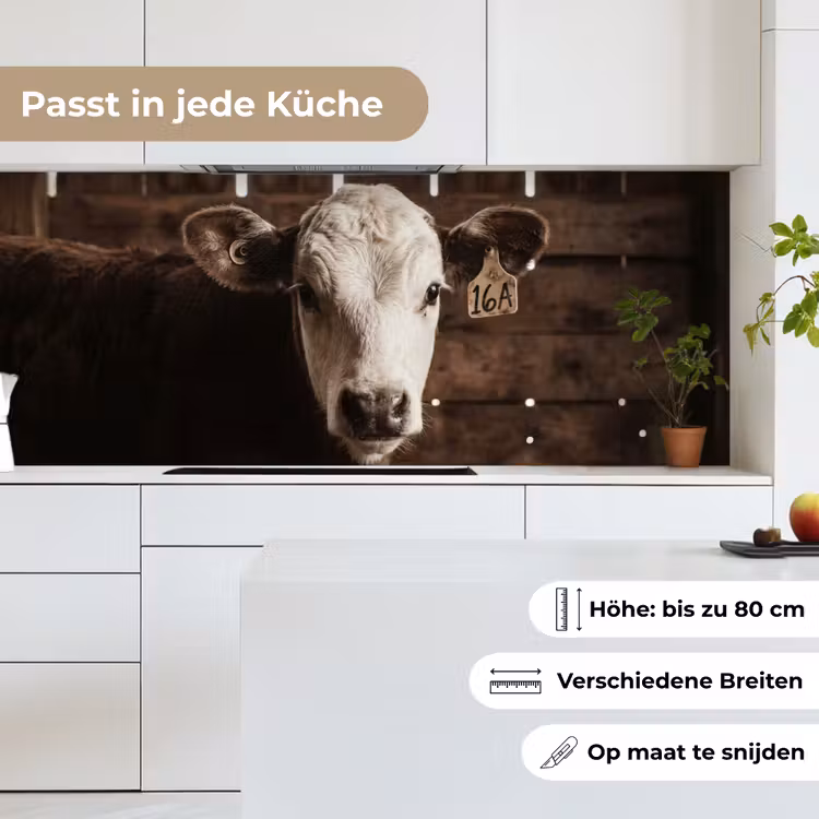 Kalf - Oormerk - Houten stal keuken achterwand 2 middel -sfeer4_DE