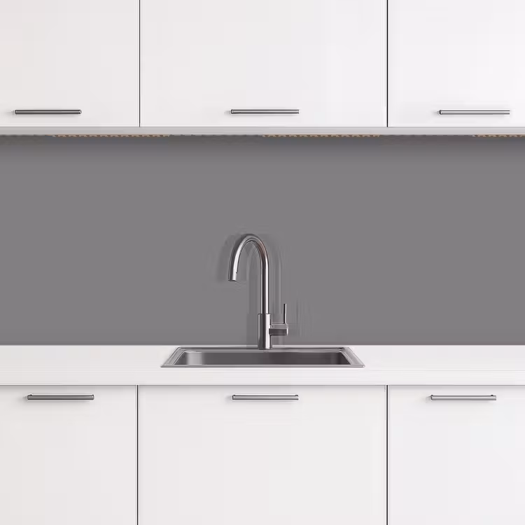 Plaid - Patroon - Bladvorm - Bruin keuken achterwand 2 middel 871 -3d