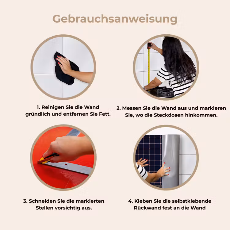 Plaid - Patroon - Blauw - Roze keuken achterwand 2 middel 871 -gebruiksaanwijzing_DE