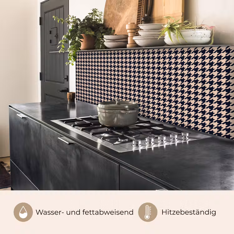 Plaid - Patroon - Ruit - Donkerblauw keuken achterwand 2 middel 871 -usp_DE