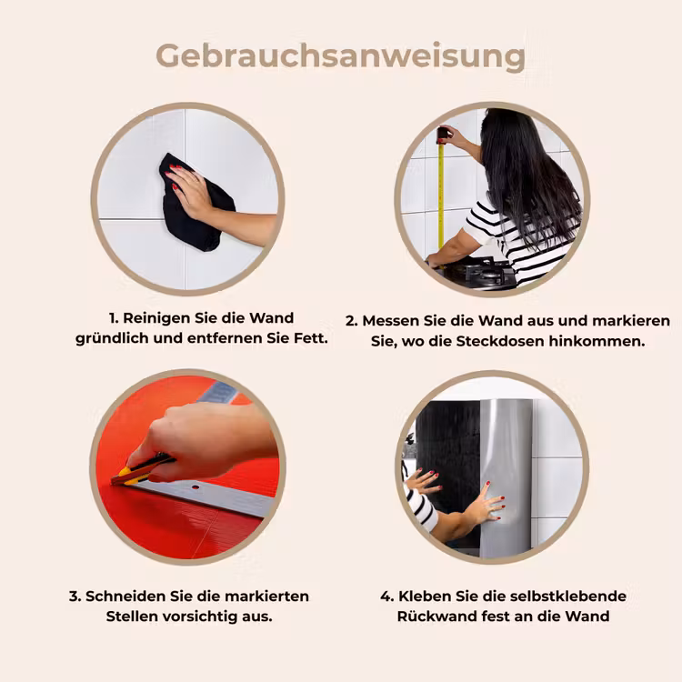 Kind - Vogel - Straat - Zwart-wit - Spelen keuken achterwand 2 middel -gebruiksaanwijzing_DE