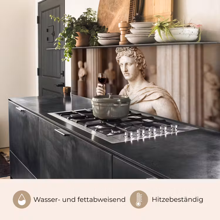 Klassiek - Marmer - Wijn keuken achterwand 2 middel -usp_DE
