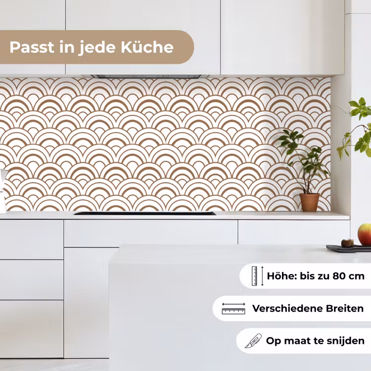 Klassiek - Motief - Terracotta keuken achterwand 2 middel 871 -sfeer4_DE