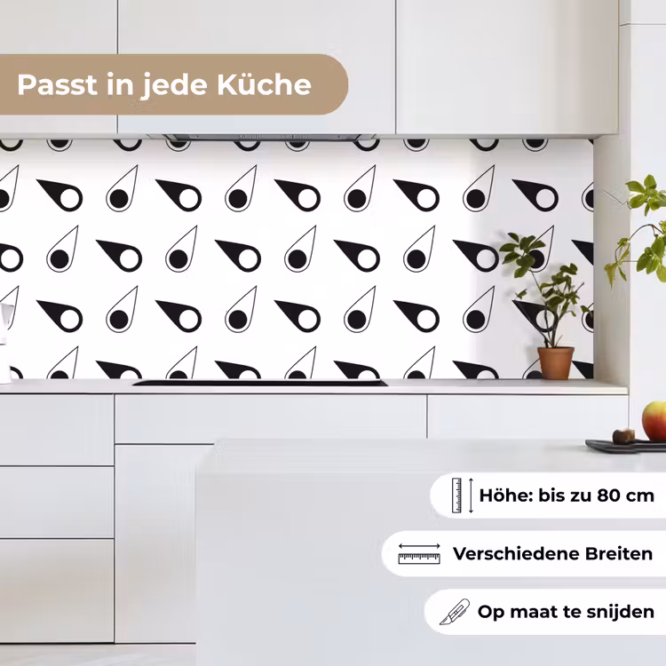 Kompas - Patronen - Reizen keuken achterwand 2 middel 871 -sfeer4_DE