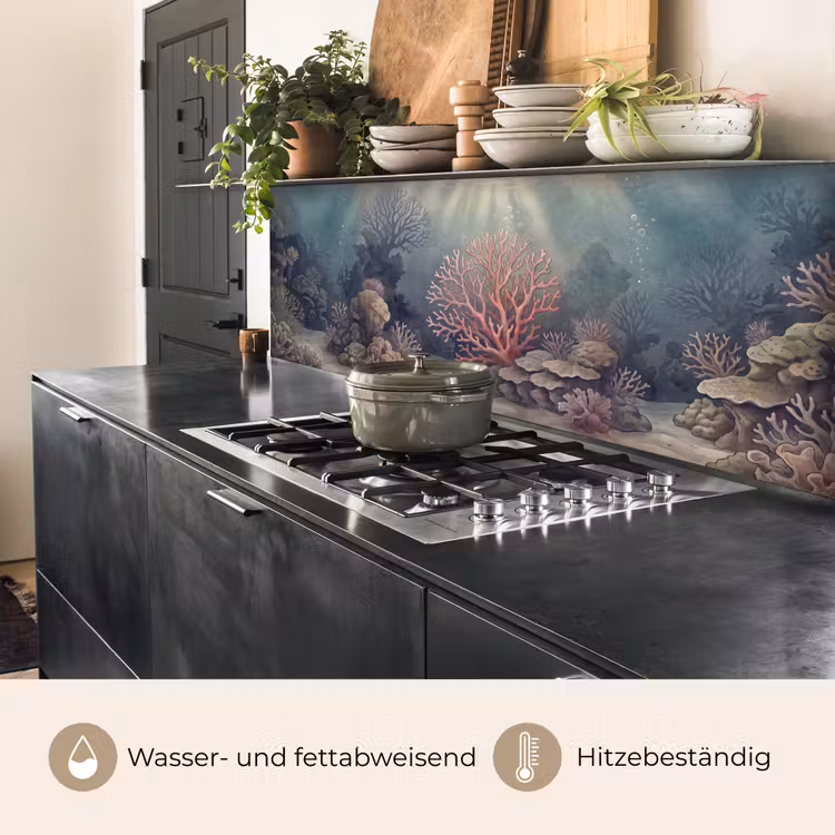 Koraal - Onderwater - Natuur - Roze keuken achterwand 2 middel -usp_DE