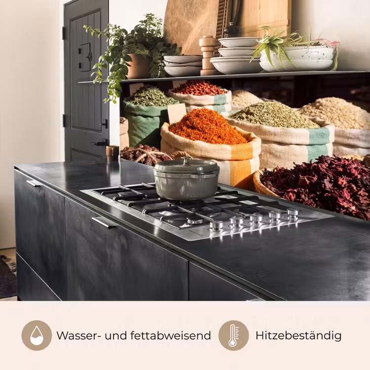 Küchenrückwand - Kräuter – Markt – Farbenfroh - Kruiden - Markt - Kleurrijk keuken achterwand 2 middel
