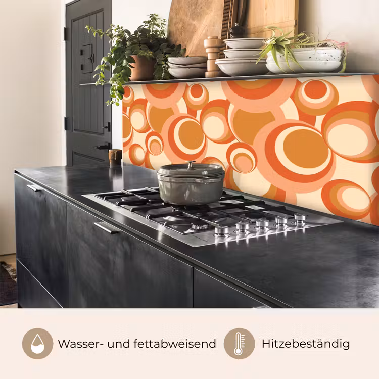 Cirkel - Retro - Patroon keuken achterwand 2 middel 871 -usp_DE