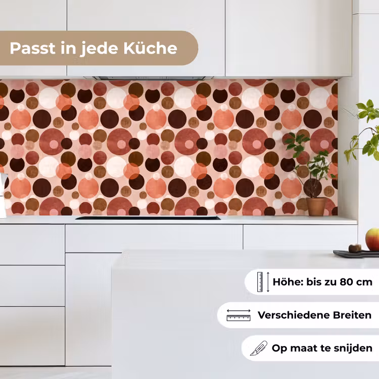 Cirkels - Modern - Kleurrijk keuken achterwand 2 middel 871 -sfeer4_DE
