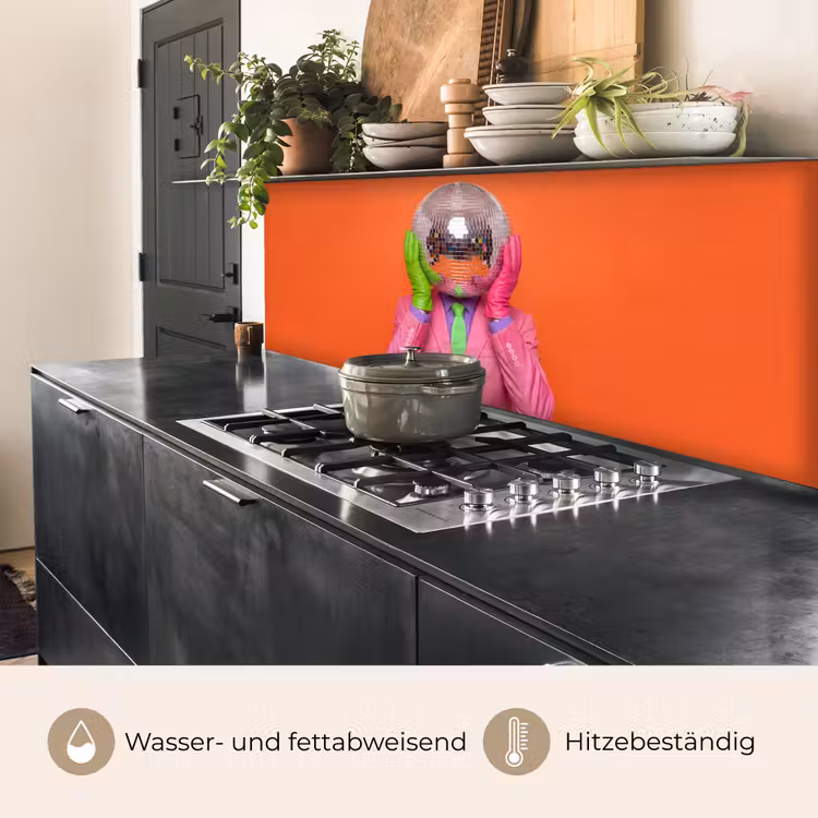 Kunst - Disco bal - Kleurrijk - Modern - Studio keuken achterwand 2 middel -usp_DE