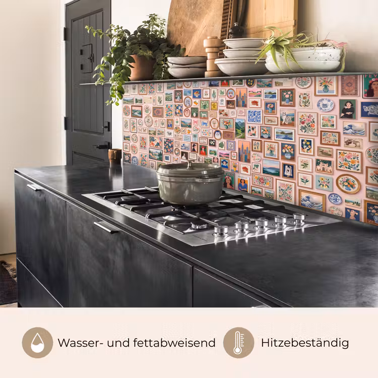 Kunst - Collectie - Decoratie - Modern - Kleurrijk keuken achterwand 2 middel -usp_DE