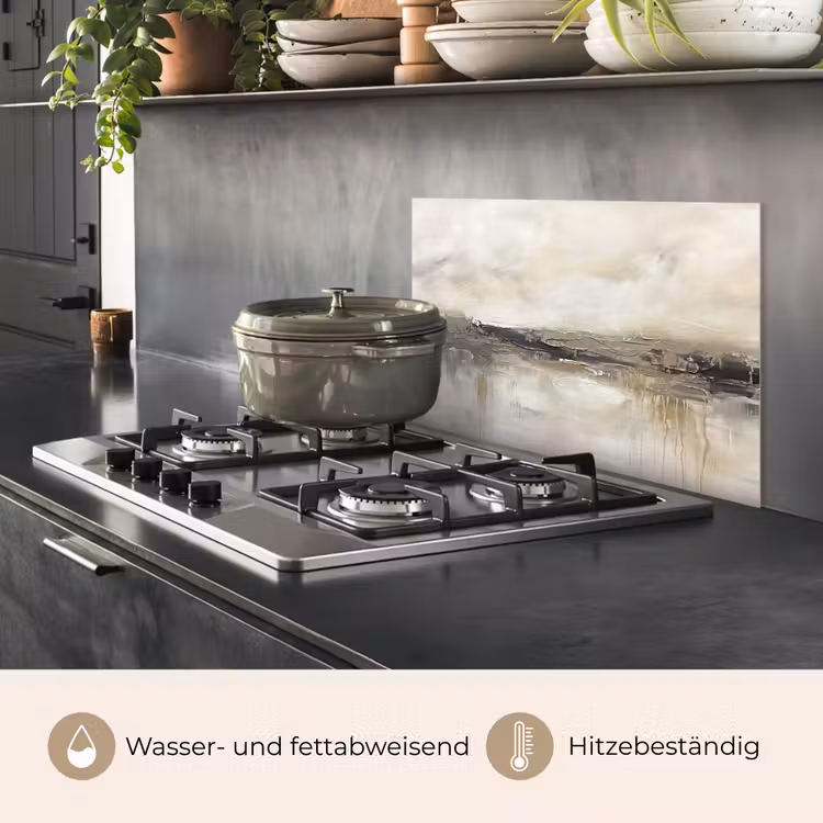 Landschap - Horizon - Natuur - Abstract - Neutraal keuken achterwand spatscherm klein -usp_DE