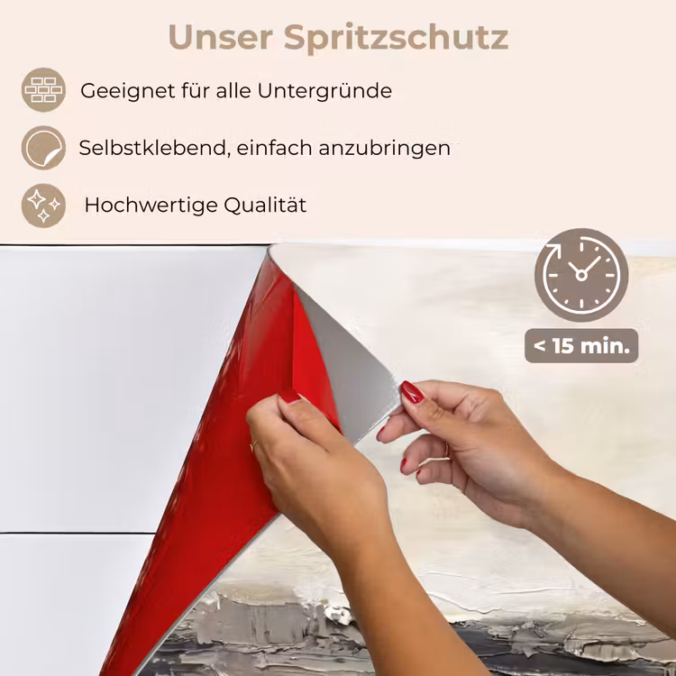 Landschap - Horizon - Natuur - Abstract - Neutraal keuken achterwand spatscherm klein -spatscherm_DE