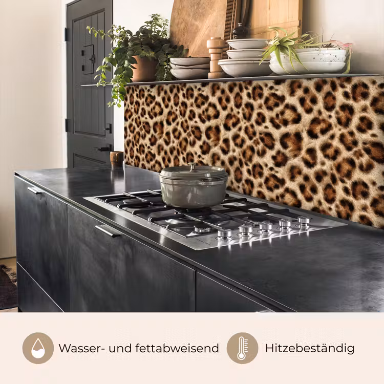 Luipaard - Vacht - Bruin keuken achterwand 2 middel 871 -usp_DE