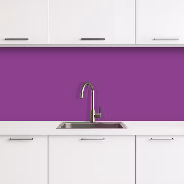 Paars - Kleuren - Effen keuken achterwand 2 middel 871 -3d