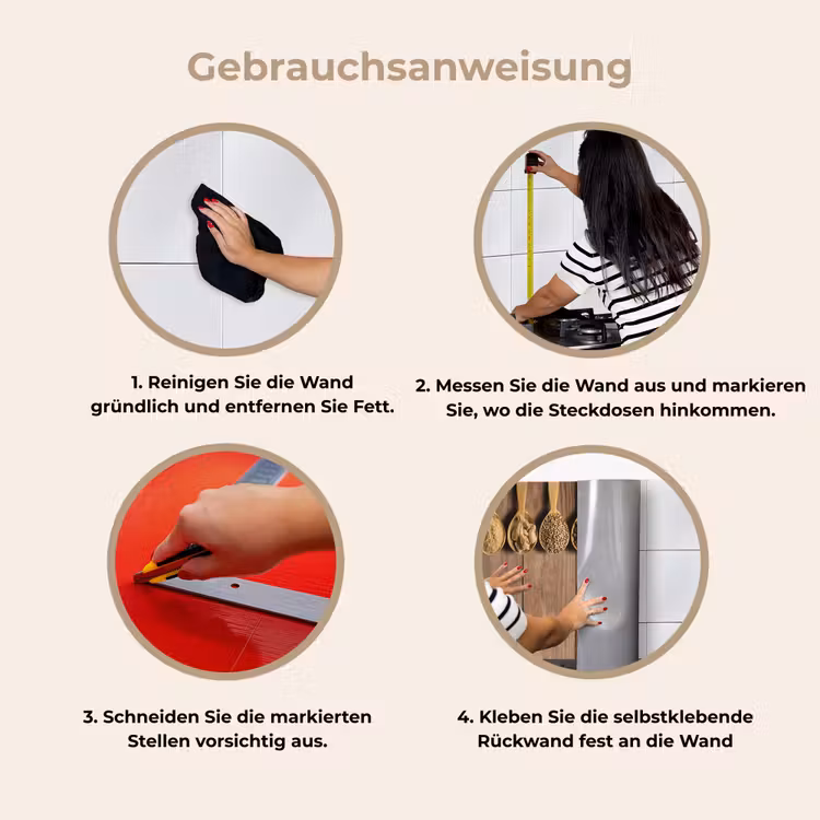 Lepels - Kruiden - Hout keuken achterwand 2 middel -gebruiksaanwijzing_DE