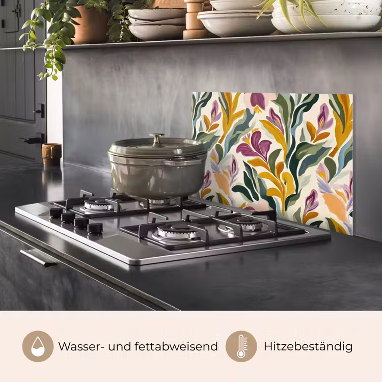 Modern - Abstract - Kleurrijk keuken achterwand spatscherm klein 900 -usp_DE