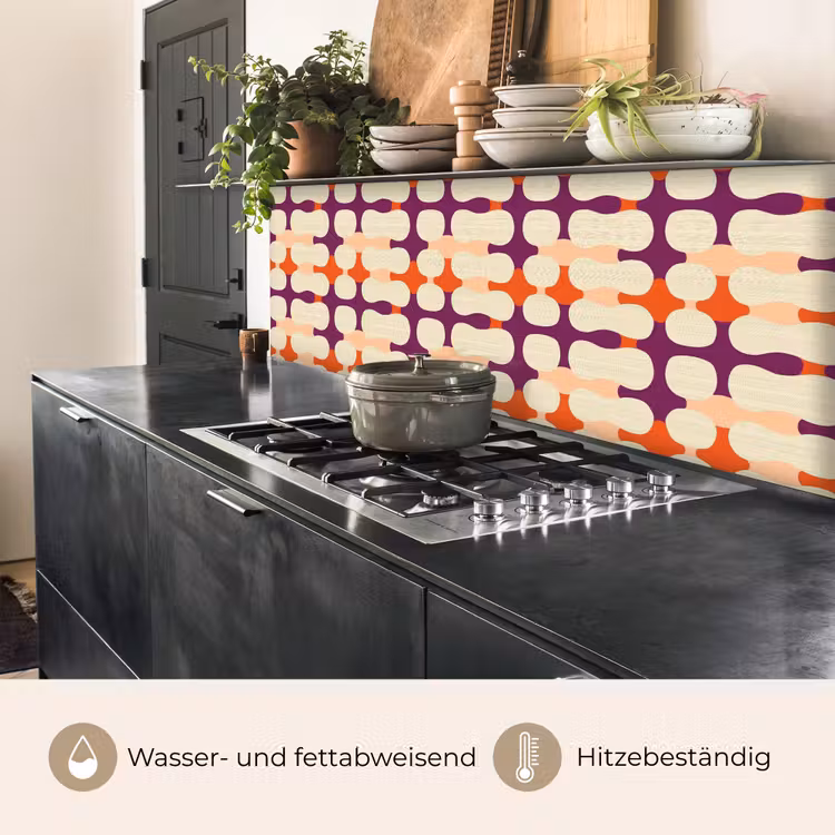 Modern - Patroon - Kleurrijk keuken achterwand 2 middel 871 -usp_DE