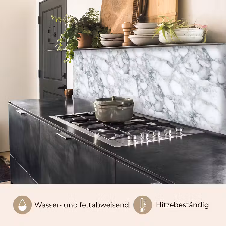 Mozaïek - Marmer - Wit - Onregelmatig keuken achterwand 2 middel 871 -usp_DE