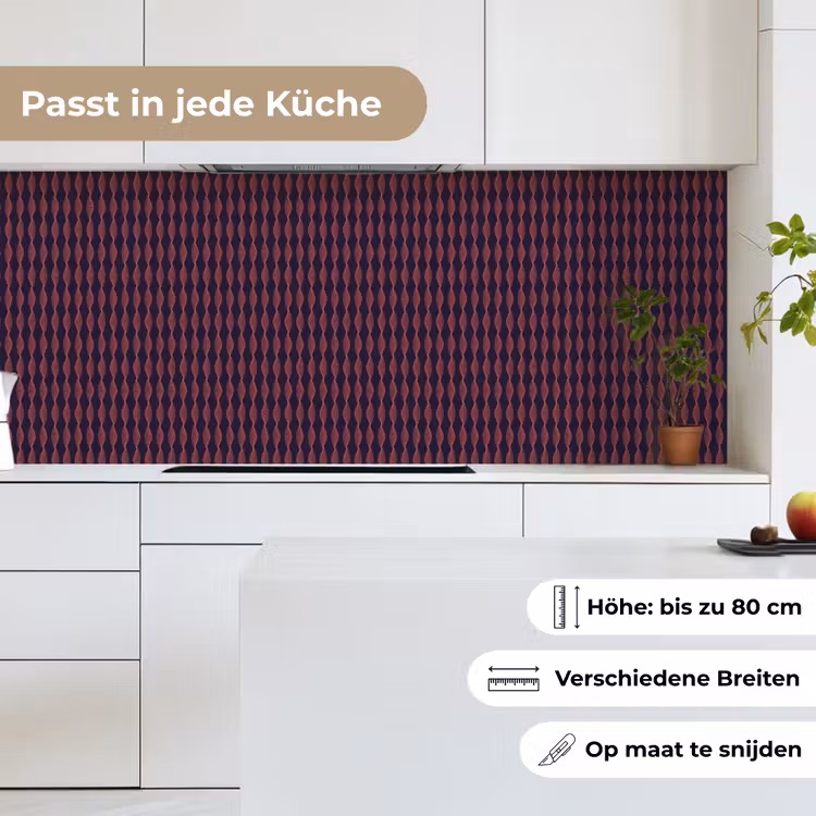 Patronen - Abstract - Vintage keuken achterwand 2 middel 871 -sfeer4_DE