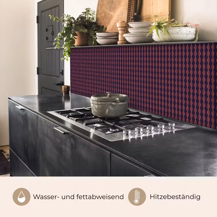 Patronen - Abstract - Vintage keuken achterwand 2 middel 871 -usp_DE