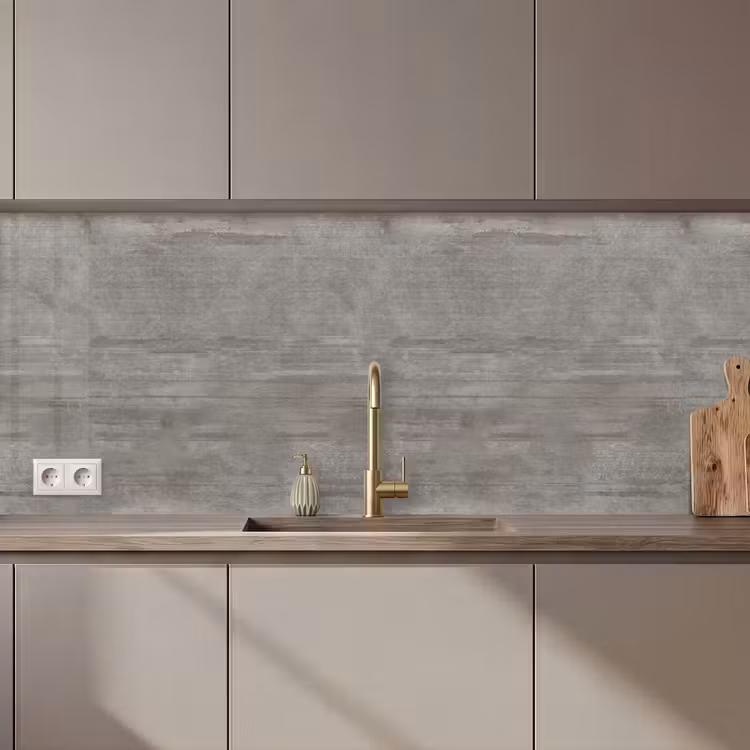 Patroon - Beton - Grijs keuken achterwand 2 middel 871 zz_3dshopping