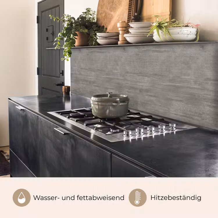 Patroon - Beton - Grijs keuken achterwand 2 middel 871 -usp_DE