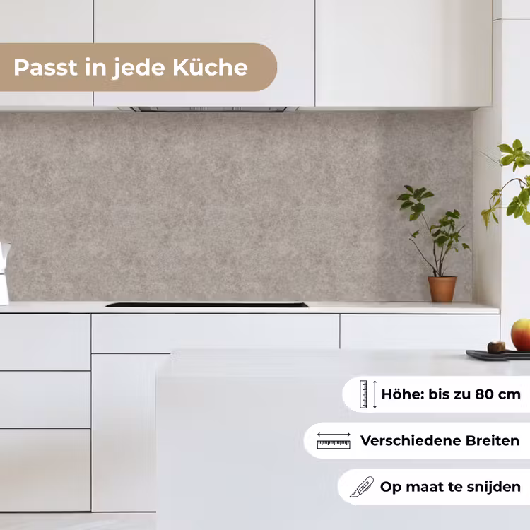 Patroon - Beton - Grijs keuken achterwand 2 middel 871 -sfeer4_DE