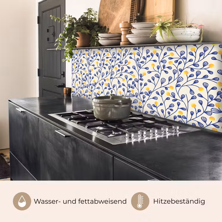 Patronen - Geel - Minimalistisch keuken achterwand 2 middel 871 -usp_DE