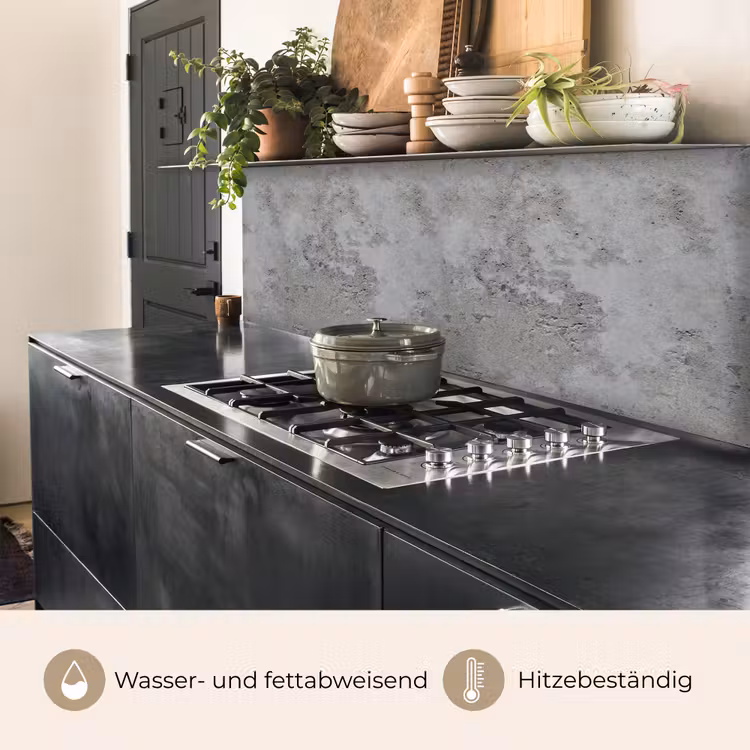 Patroon - Grijs - Oud - Beton keuken achterwand 2 middel 871 -usp_DE
