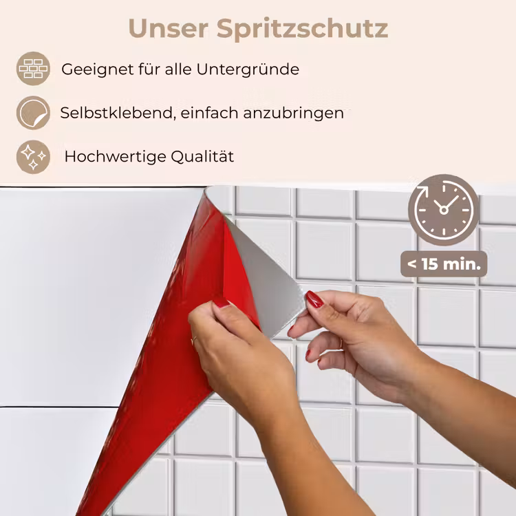 Patroon - Tegels - Grijs - Wit keuken achterwand spatscherm klein 900 -spatscherm_DE