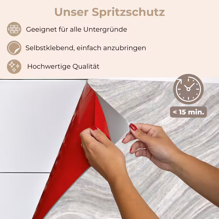 Patroon - Helder - Wit - Grijs keuken achterwand spatscherm klein 900 -spatscherm_DE