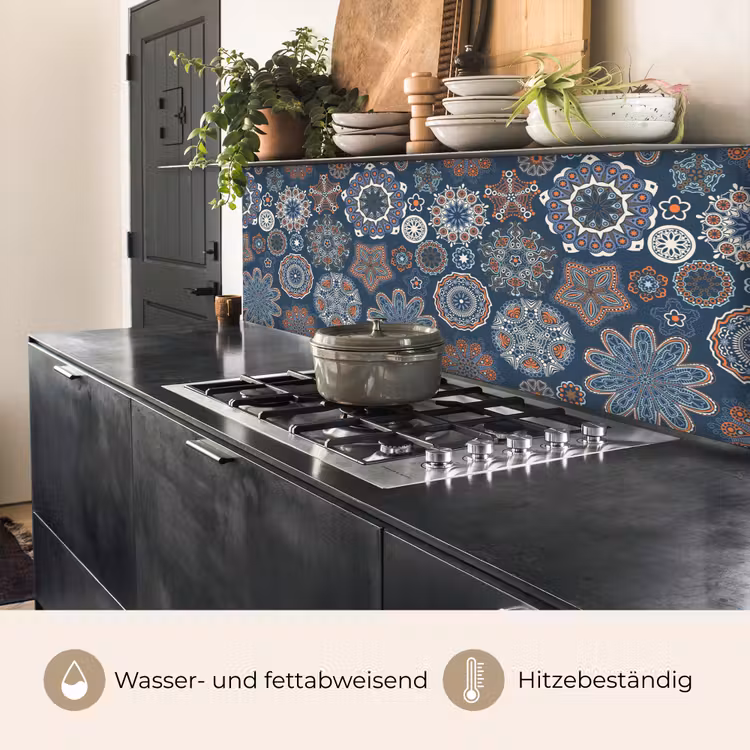 Patronen - Ornament - Versiering keuken achterwand 2 middel 871 -usp_DE