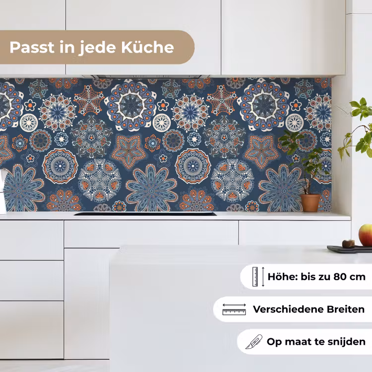 Patronen - Ornament - Versiering keuken achterwand 2 middel 871 -sfeer4_DE