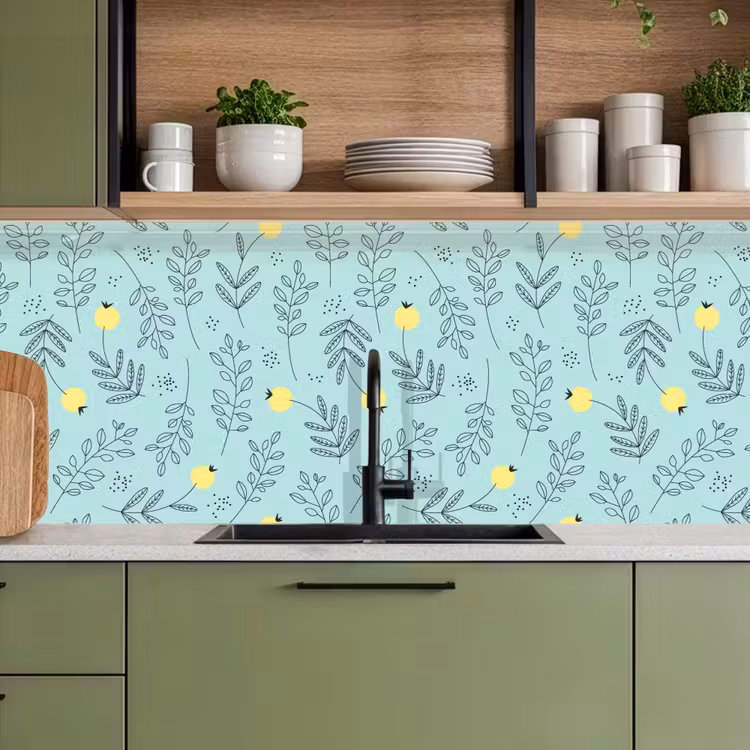 Patronen - Zaad - Planten keuken achterwand 2 middel 871 -sfeer3
