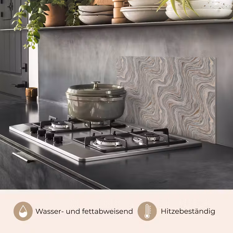 Patroon - Textuur - Grijs keuken achterwand spatscherm klein 900 -usp_DE